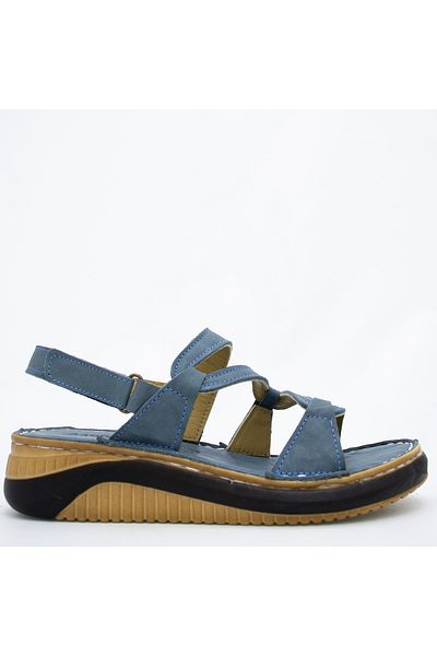 CONSUELO Sandale ortopedice din piele cu velcro 10233
