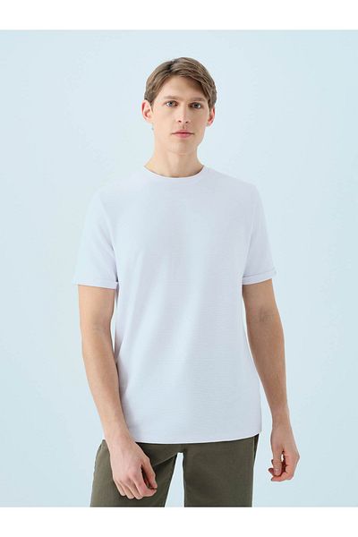 Loft Ανδρικό μπλουζάκι Regular Fit White Lf2039564