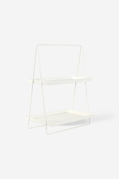 Rarart Concept Beyaz Metal Masaüstü Düzenleyici - Dekoratif Organizer - Armonia