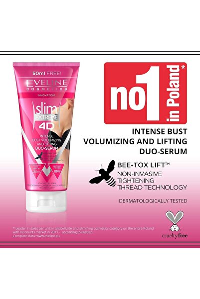 Eveline Slim EVELINE-INNOVATION INTENSE BUST VOLUMIZING - Pink 200ml