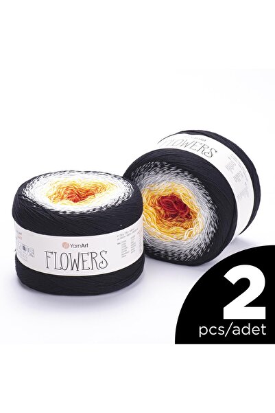 Yarnart КВІТИ - ЕБРУЛІ - 259 - 2 ШТ.