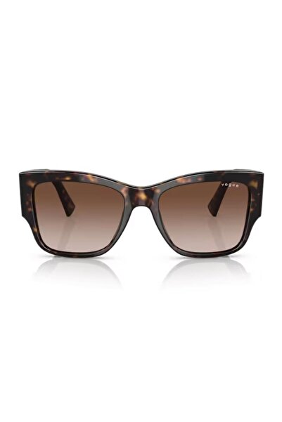 Vogue Vo 5462S W65613 54 Women's Square Brown Bone Sunglasses