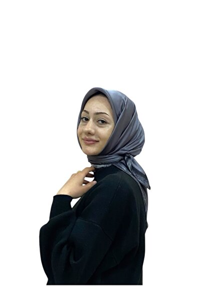 Aker Eșarfă din satin creponat de mătase 8959701