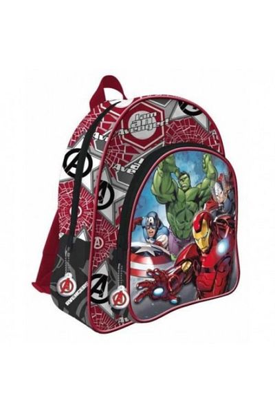AVENGERS red 3D backpack 2 compartments 41 cm