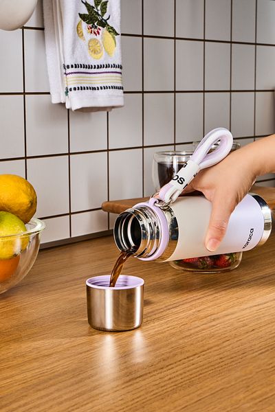 Karaca Thermos Inoxis Oțel rezistent la scurgeri 550 Ml Liliac
