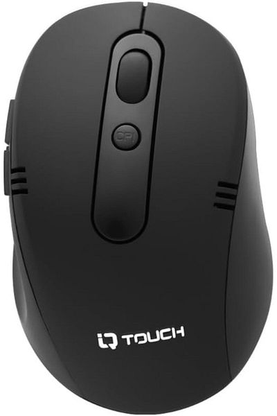 IQ TOUCH Wireless Mouse with 6 Buttons, 2.4G Optical Mouse Compatible with Laptop, PC, Mac & Tablet