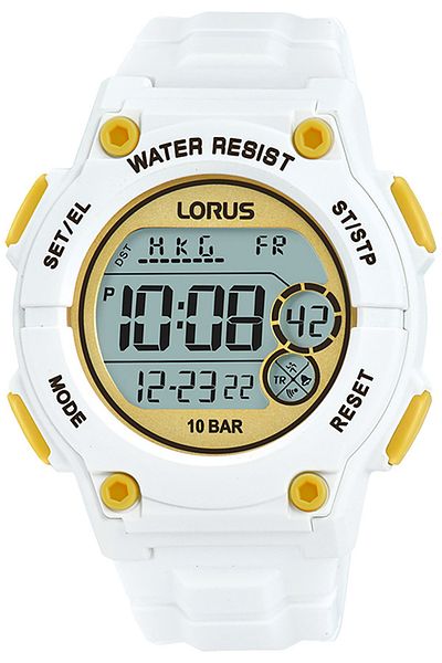 Lorus Unisex Watch R2337PX9 Sports White with Grey dial