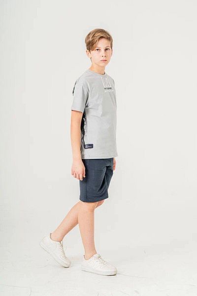 FYONCH Printed Cargo Pocket Young Men's Shorts Set