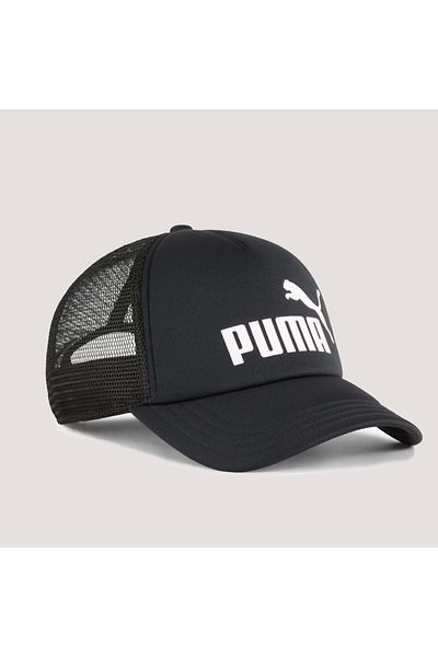 Puma Ess No.1 Logo Trucker Hat - Black - Standard