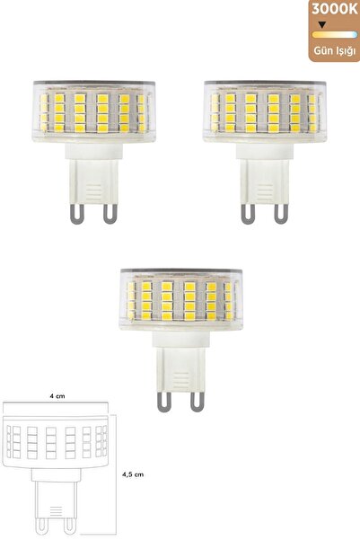 Heka Smd Led Ampul G9 9W 3000K ERD-270