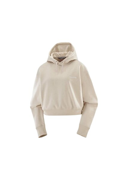 Salomon Logo Short Hd Women's Beige Shorts Women's Shorts Lc2522900