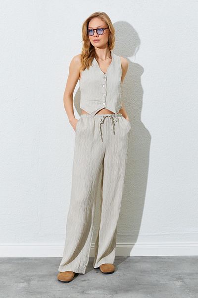 TENA Women's Stone Vest Trousers Suit