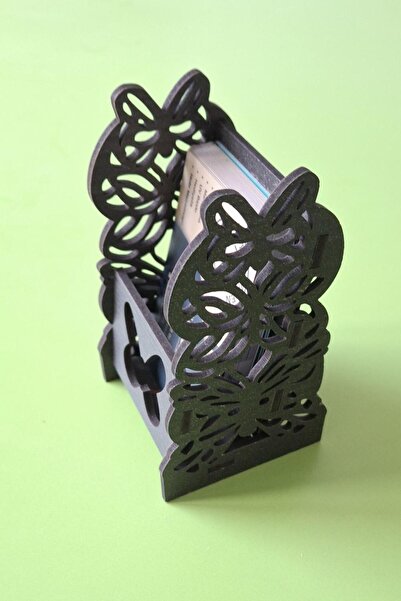 ERDİZDEN Natural and Elegant Solution Patterned 3 mm Mdf Business Card Holder...
