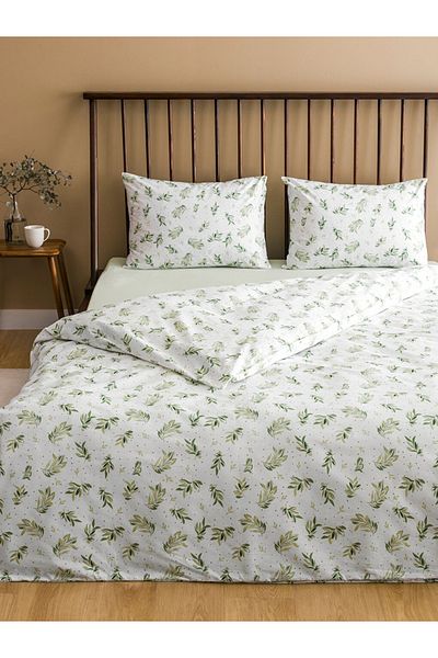 LC Waikiki Set cuvertură dublă cu model de frunze LCW HOME