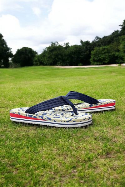 HANOX Women's Platform Wedge Heel Fabric Flip Flops Does Not Hurt Summer Pool Sea Laci Beach Slippers
