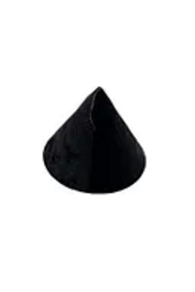 MeGass Dekor Domestic Production Funnel Model Suede Fabric Black Color 8/8 cm Bracelet-Watch Display Stand