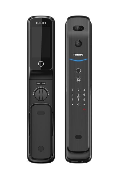 Philips Akıllı Kilit Ddl709 Yüz Tanımalı, Kamera, Parmaz Izi, Şifre, Kart, İç Kilit