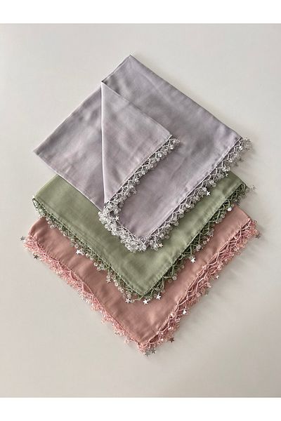 GÜNBATILI Jemenian Dowry - Costum de scris din pânză de brânză cu margini cu margele