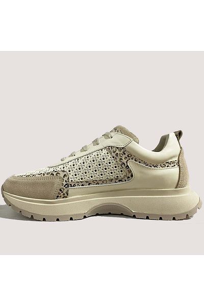 Mammamia 7325 Pantofi casual de damă - bej - 40