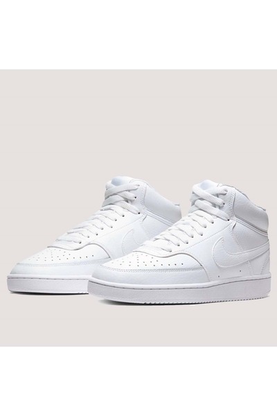 Nike Court vision mid unisex sneakers cd5436-100 - white - 40.5