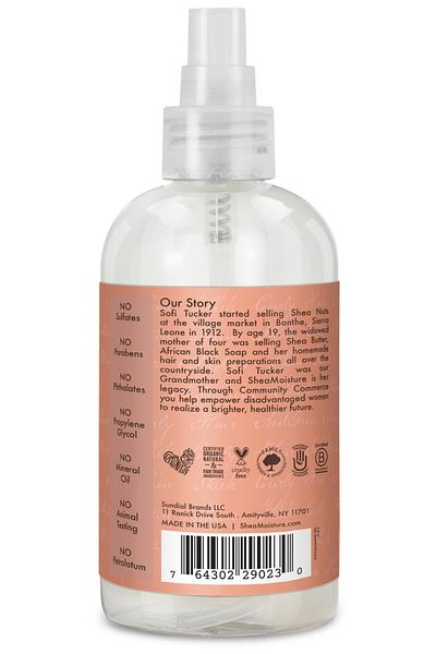 Shea Moisture SHEA-STYLING AID MOIST MIST HOLD + SHINE 8oz