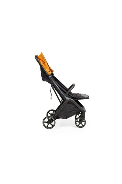 Baby2Go Otomatik Katlanan Kabin Boy Bebek Arabası Calico Sarı
