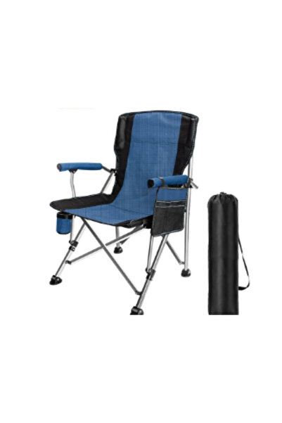 ROYAL ROSE كرسي تخييم قابل للطي، كرسي سفر/شاطئ قابل للطي، مزود بحامل أكواب وج...