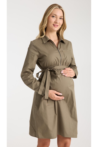 LİYACA Elbise koton fermuarlı