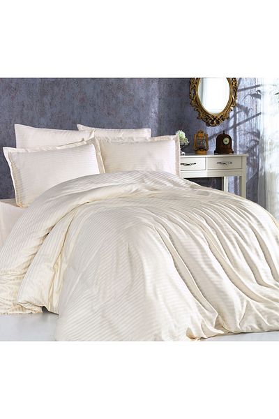 Gasel Home Satin Elastic Double Cashmere Set - 160x200 & 180x200