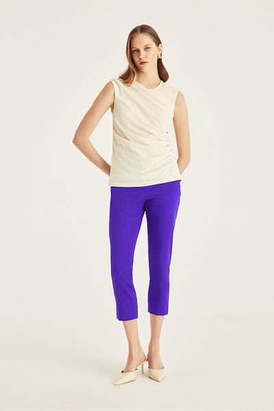 Naramaxx Drawstring Detailed Knitted Blouse
