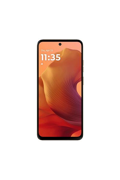 Motorola هاتف Moto G15 الذكي 4G، ذاكرة وصول عشوائي (RAM) سعة 8 جيجابايت، سعة تخزين 256 جيجابايت، لون برتقالي فاتح