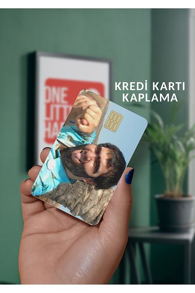 One Little Happiness Recep Ivedik Nah Printed Credit, Papara, Tosla, Akbil Card Covering Label