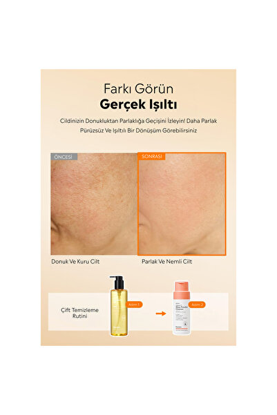 Hanskin Vitamin C Glow Powder Cleanser–c Vitaminli Aydınlatıcı Temizleme Tozu(papaya Içerir)[70 G]