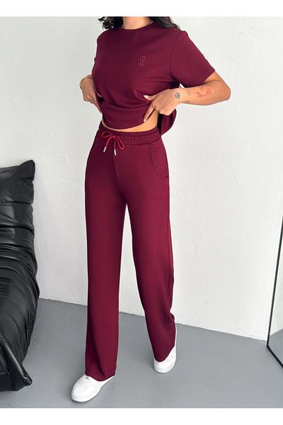 winmoda Lightweight Baggy Casual Set - Short Sleeve Top and Bottom Top