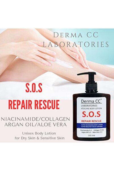Derma CC LABORATORIES Atocare Body Lotion S.o.s Bakım - Ciltlere Özel Vücut Losyonu 500 ml