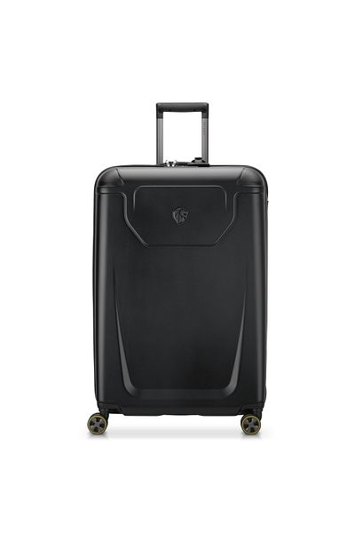 Peugeot Voyages Zip 76cm Hardcase 4 Double Wheel Expandable Check-In Luggage Trolley Red