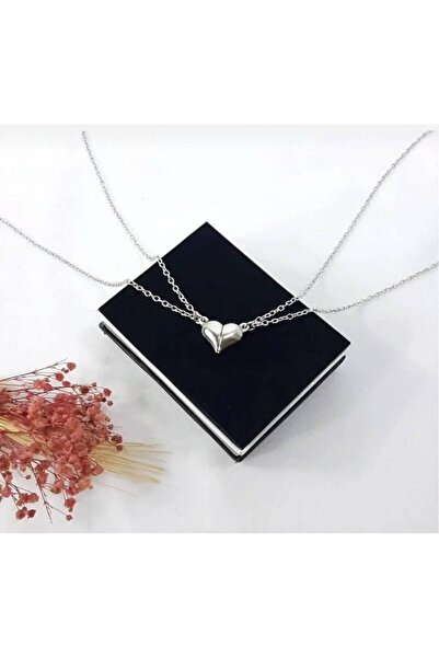 sedaucess Magnet Couple Friend/Lover Couple Necklace