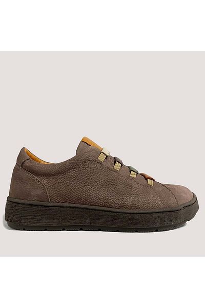 Mammamia Women's Leather Laceless Casual Shoes D24Ka-85 - Mink - 37