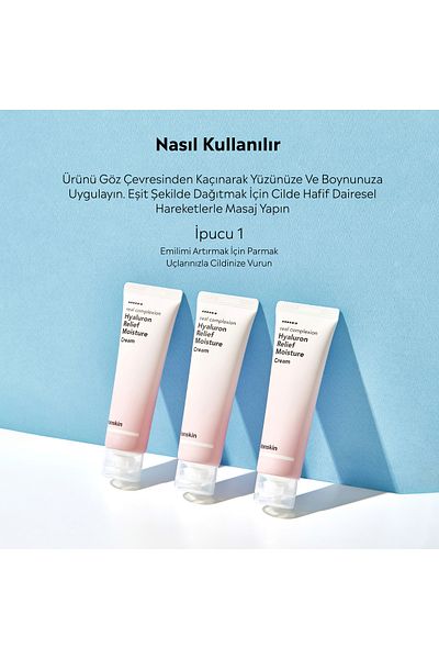 Hanskin Hyaluron Relief Cream 50ml - Relaxing and Moisturizing Cream, Fermented with Acid