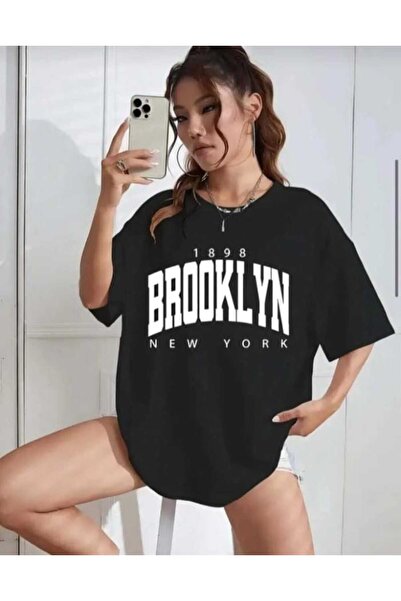 KOZİA OUTDOORS Μπλουζάκι με στάμπα malkoçbey brooklyn, oversized, unisex, βασ...