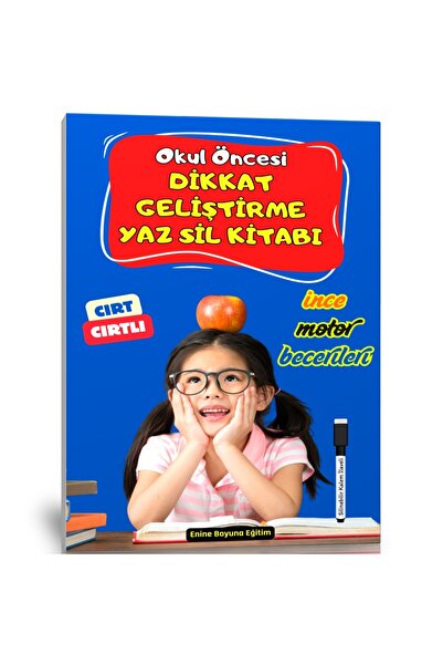 Enine Boyuna Eğitim كتاب تطوير الانتباه لمرحلة ما قبل المدرسة والمهارات الحرك...