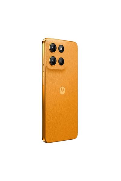 Motorola هاتف Moto G15 الذكي 4G، ذاكرة وصول عشوائي (RAM) سعة 8 جيجابايت، سعة تخزين 256 جيجابايت، لون برتقالي فاتح