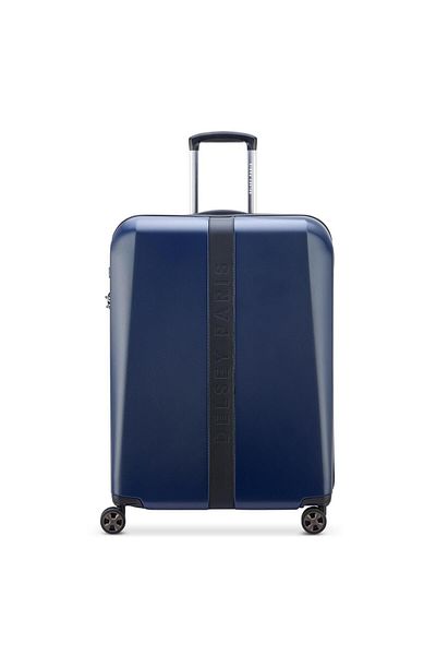 Delsey Promenade Hard 2.0 70 Cm 4dw Expandable Trolley Navy Blue