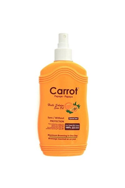 Carrot Sun بخاخ زيت تسمير بابايا من كاروت صن 200مل