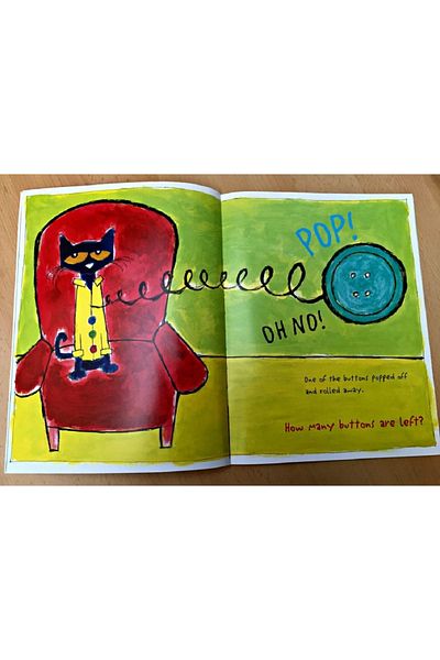 Kolektif Kitap Pete The Cat - Stylish Winter Knitted Button