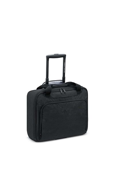 Delsey Esplanade 2 Wheel Laptop Cabin Trolley Boardcase Deep Black