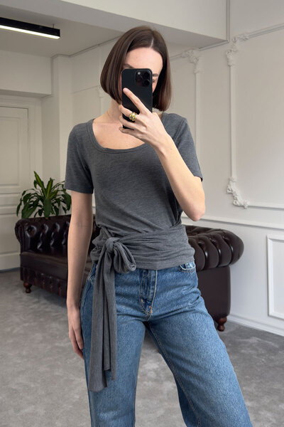 MAGARDE Body înfășurat - ANTRACIT