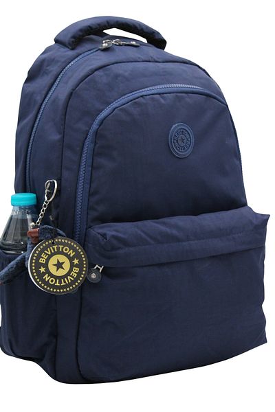 Bevitton Bvt-2200 Navy Blue Αδιάβροχη Σχολική Τσάντα Unisex Καθημερινή Σχολική Τσάντα