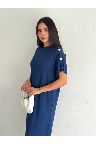 sportiness ΦΟΡΕΜΑ MODAL ΥΦΑΣΜΑΤΟΣ ΜΕ ΛΕΠΤΟΜΕΡΗ ΚΟΥΜΠΙ ΣΤΟΛΙΣΜΟΥ ΜΑΛΑΚΗ ΥΦΗ