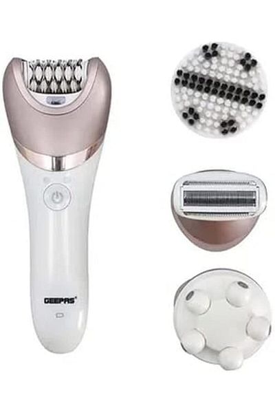 Geepas GLS86053 Rechargeable Ladies Grooming Set | 4-in-1